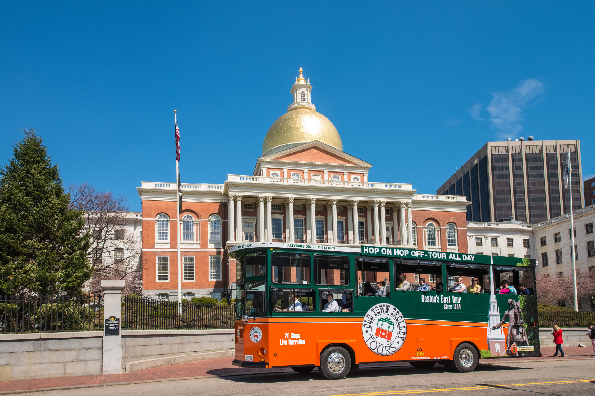 Boston Old Town Trolley Silver Pass and Tea Party Package iTour Boston